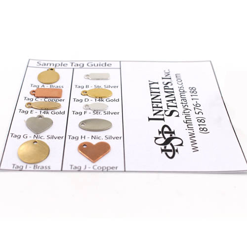 Jewelry Tags - Sample Pack – Infinity Stamps Inc.